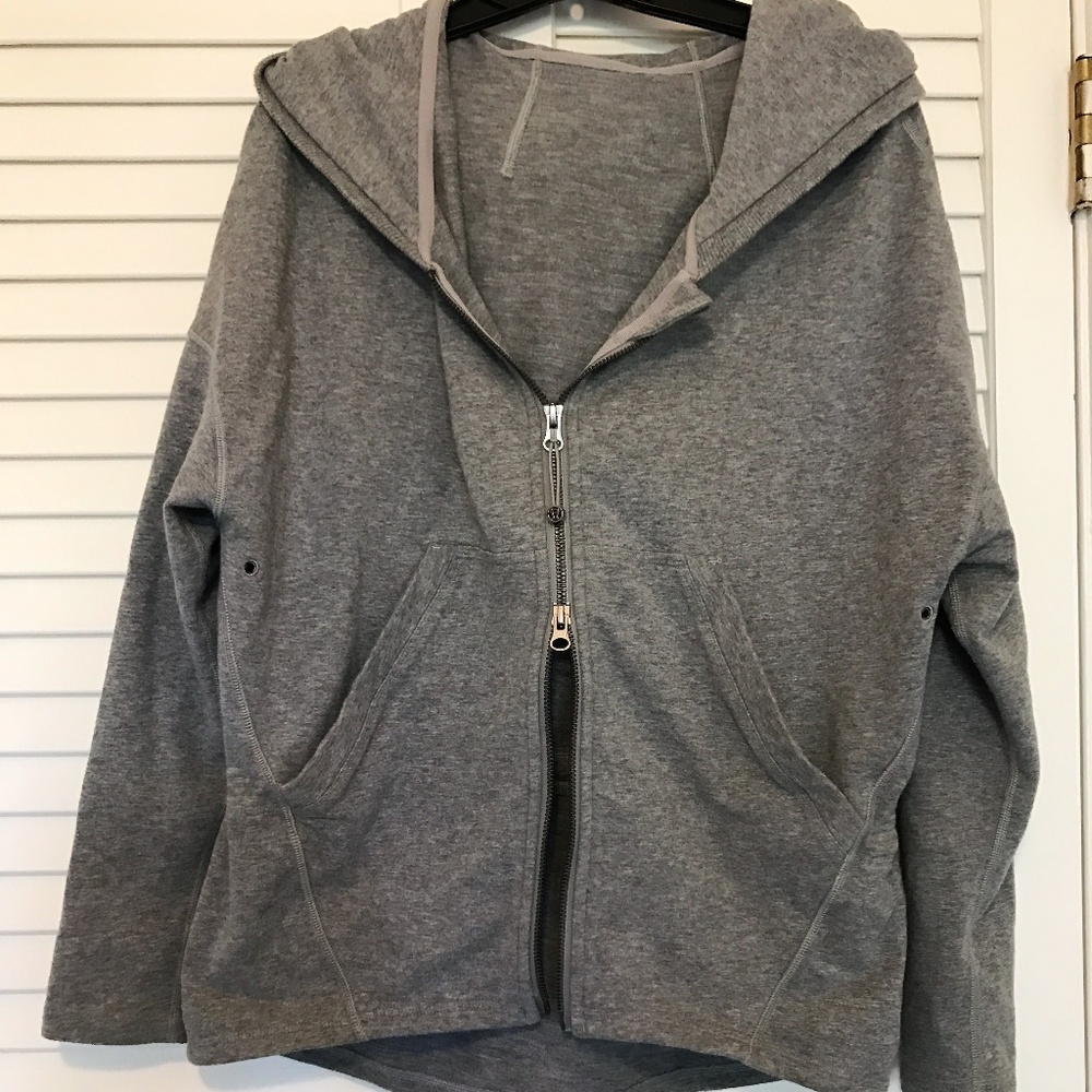 LuLuLemon Hold Your Om Hoodie Jacket Cinch Waist